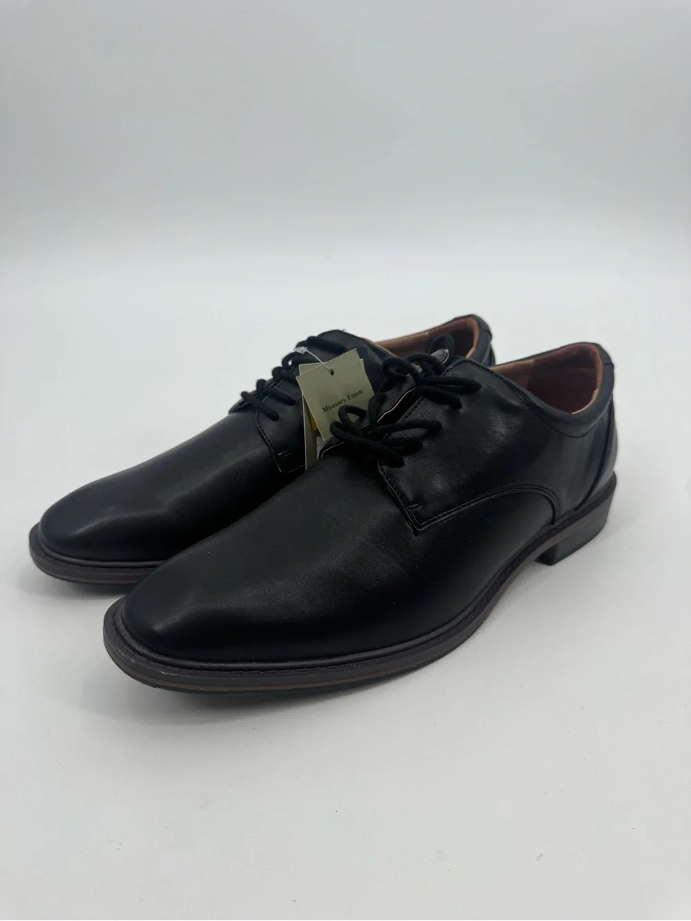 Goodfellow & Co Leo Black Lace-Up Derby Dress Shoes Men’s Size 11 NWT